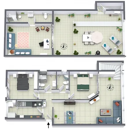 Penthouse Mit Privater Dachterrasse Apartment Playa del Ingles (Gran Canaria)